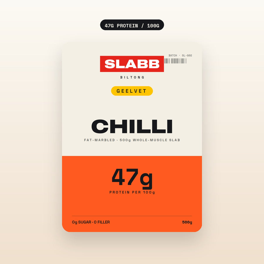 Geelvet Chilli Biltong